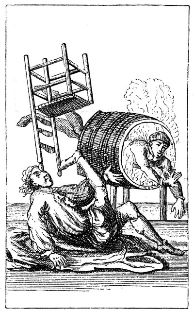 Acrobaat Oefening, 1885 door Unbekannt