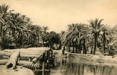 Over de Kora, Basra, ca. 1918-ca. 1939 door Unbekannt
