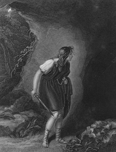 Act III Scene vi uit Cymbeline door Unbekannt