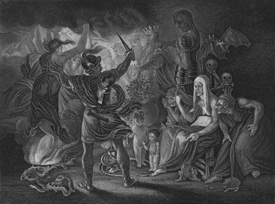 Act IV Scene i uit Macbeth door Unbekannt