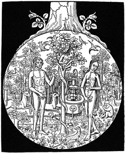 Adam en Eva, 1505, 1964 door Unbekannt