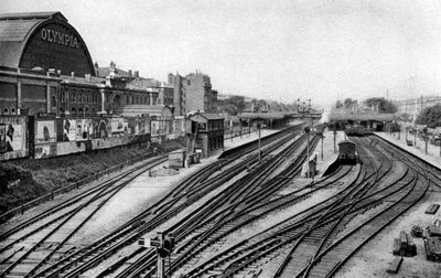 Addison Road treinstation, Londen, 1926-1927 door Unbekannt
