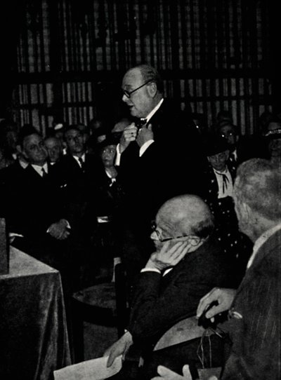 Toespreken van een Frans publiek, 24 september 1936 door Unbekannt