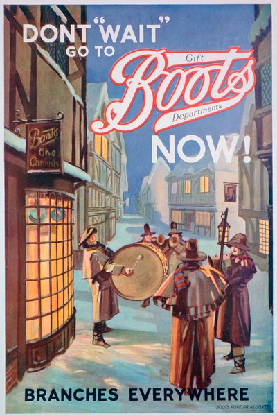 Advertentie voor Boots de apothekers, 1924 door Unbekannt