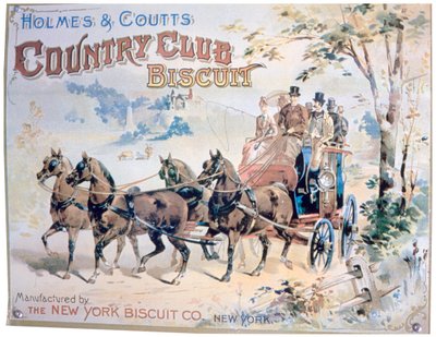 Advertentie voor Holmes en Coutts Country Club Biscuits door Unbekannt