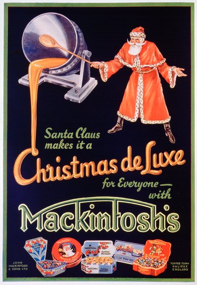 Advertentie voor Mackintoshs toffees door Unbekannt