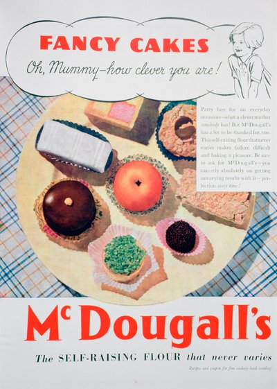 Advertentie voor McDougalls bloem, 1935 door Unbekannt