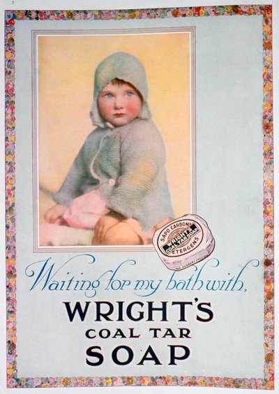 Advertentie voor Wrights teerzeep door Unbekannt