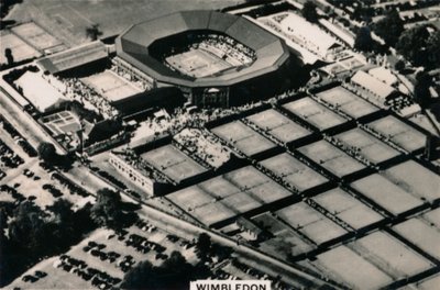 Luchtfoto van Wimbledon, 1939 door Unbekannt