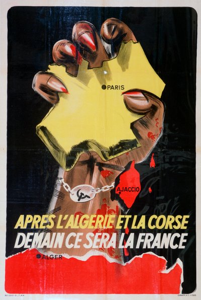 Na Algerije en Corsica, Morgen zal het Frankrijk zijn, 1943-1944 door Unbekannt