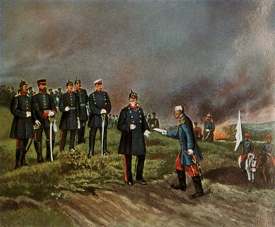 Na de Slag bij Sedan, 1 september 1870 door Unbekannt