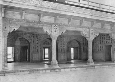 Agra. Een Kamer in de Jasmijn Toren, ca. 1910 door Unbekannt