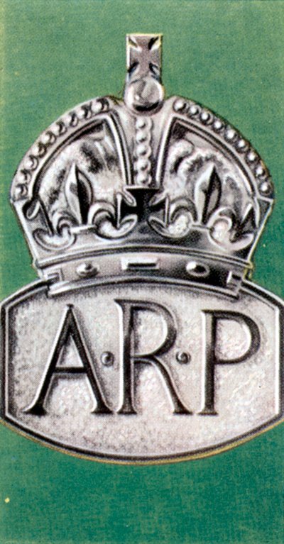 Luchtbeschermingsmaatregelen, sigarettenkaart, Brits, 1938 door Unbekannt