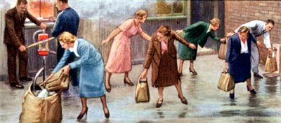 Luchtalarm Voorzorgsmaatregelen, sigarettenkaart, Brits, 1938 door Unbekannt