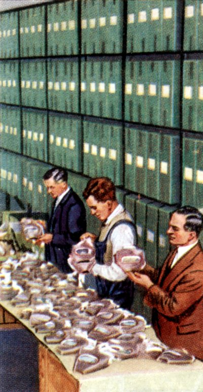 Luchtbeschermingsmaatregelen, sigarettenkaart, Brits, 1938 door Unbekannt