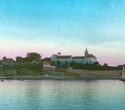 Akershus fort, Christiania, Oslo, Noorwegen, eind 19e-begin 20e eeuw door Unbekannt