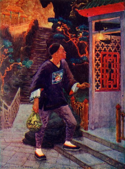 Aladdin ontdekt de Lamp, ca. 1930 door Unbekannt