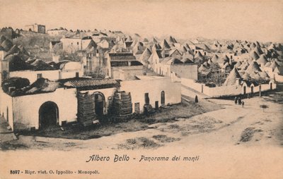 Albero Bello - Panorama dei Monti, ca. 1910 door Unbekannt