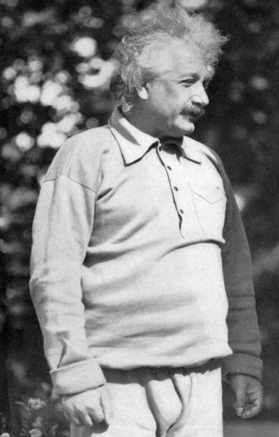 Albert Einstein 1879-1955, Duits-Zwitserse wiskundige en theoretisch natuurkundige, ca. 1930s door Unbekannt
