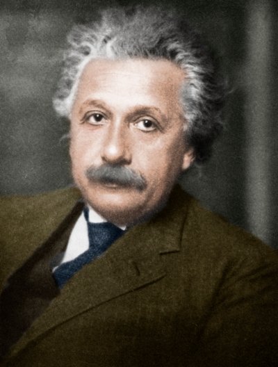 Albert Einstein, Duits-Zwitsers-Amerikaanse wiskundige en natuurkundige door Unbekannt