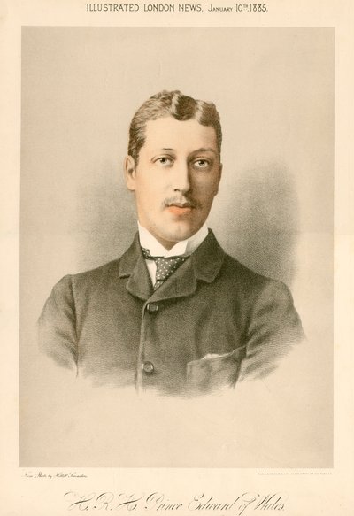 Albert Victor, Hertog van Clarence, 1885 door Unbekannt