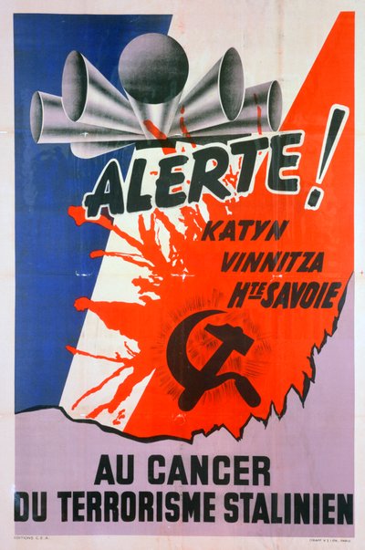 Alert!, voor de kanker van het stalinistische terrorisme door Unbekannt