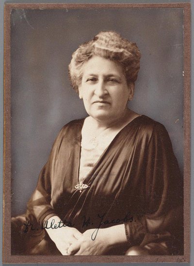 Aletta Jacobs 1854-1929 door Unbekannt