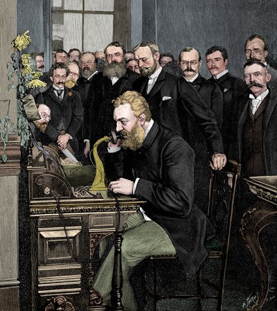 Alexander Graham Bell, Schots-Amerikaanse uitvinder door Unbekannt