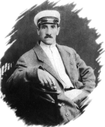 Alexander Grin, Russische auteur, Sevastopol, Krim, USSR, 1923 door Unbekannt