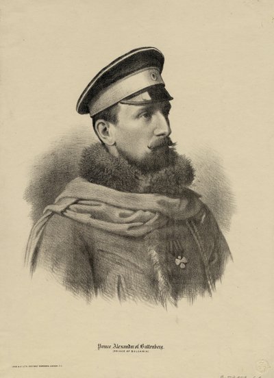 Alexander Joseph 1857-1893, Prins van Bulgarije, 1880 door Unbekannt