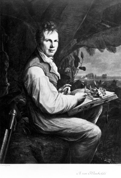Alexander von Humboldt, Duitse natuuronderzoeker en ontdekkingsreiziger, ca. 1806 door Unbekannt