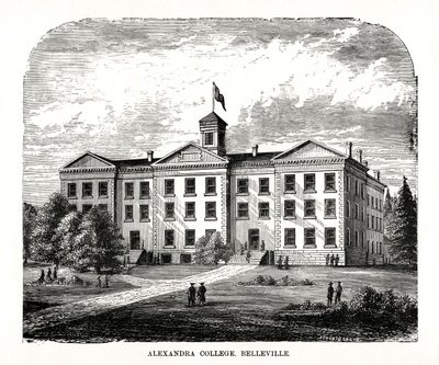 Alexandra College, Belleville, Ontario, Canada, 19e eeuw door Unbekannt