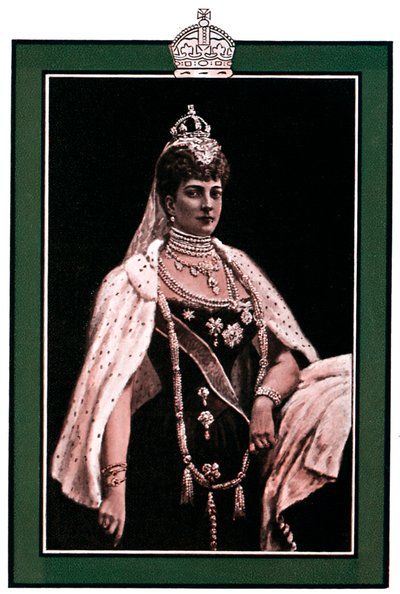 Alexandra van Denemarken 1844-1925, Koningin-Gemalin van Koning Edward VII, 1902-1903 door Unbekannt