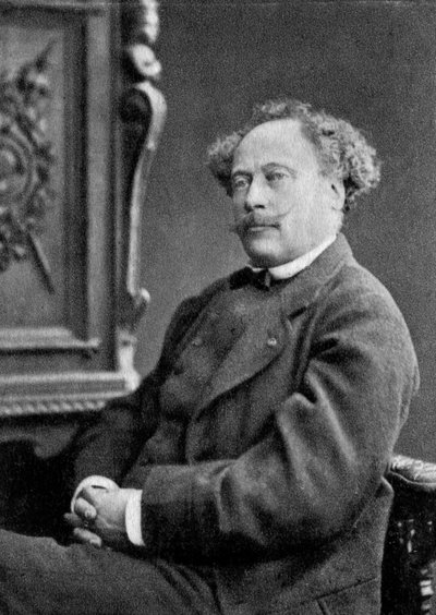 Alexandre Dumas de Jongere, Franse toneelschrijver en romanschrijver, 1884 door Unbekannt