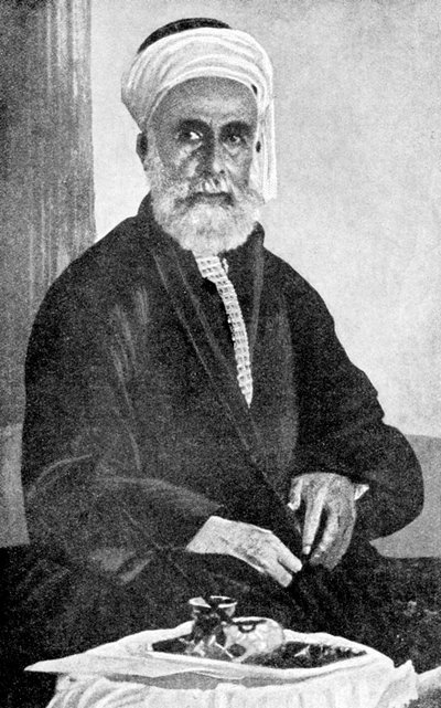 Ali bin Hussein 1879-1935, eerste Koning van Hejaz Al-Hijaz, Saoedi-Arabië, 1922 door Unbekannt