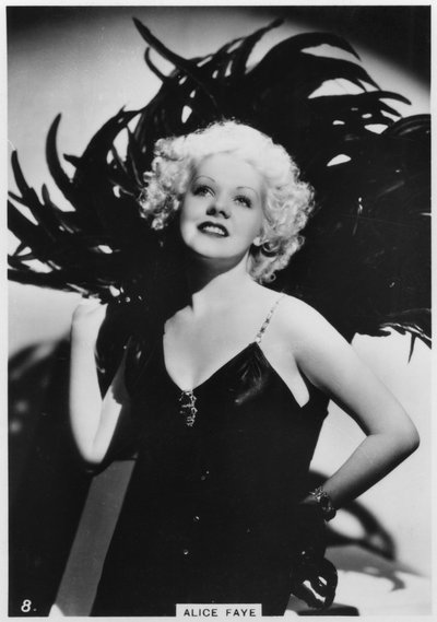 Alice Faye, Amerikaanse actrice en zangeres door Unbekannt