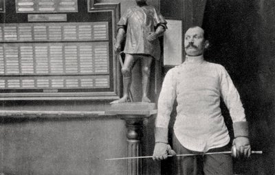 Alphonse Kirchoffer, Franse schermer, 1904 door Unbekannt
