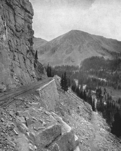 Alpenpas, Colorado, VS, ca. 1900 door Unbekannt