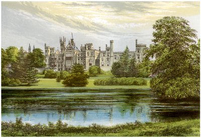 Alton Towers, Staffordshire, huis van de graaf van Shrewsbury door Unbekannt
