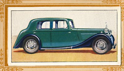 Alvis Silver Eagle Saloon, ca. 1936 door Unbekannt