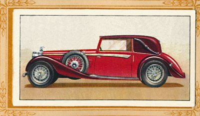 Alvis Speed 20 Drop-Head Coupé, ca. 1936 door Unbekannt