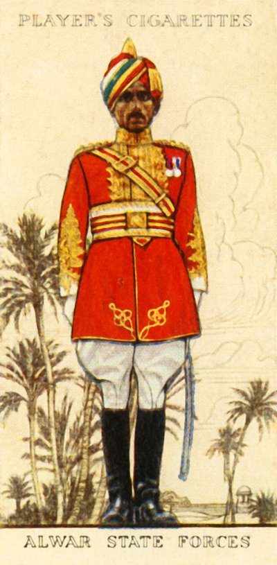 Alwar Staatskrachten, 1936 door Unbekannt