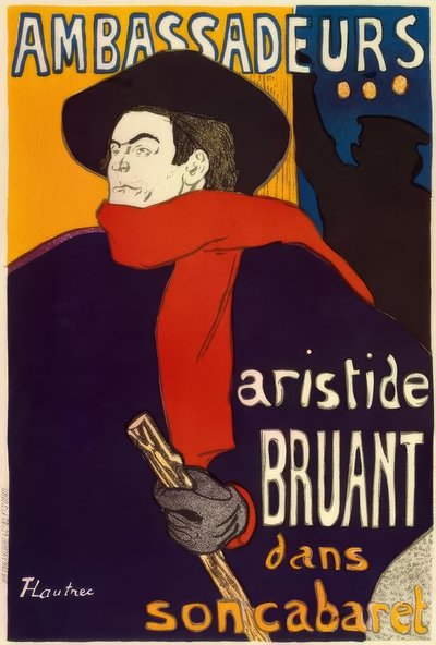 Ambassadeurs, Aristide Bruant door Unbekannt