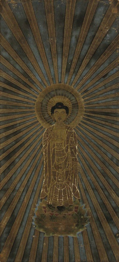 Amida die Zich Manifesteert in het Dharma-lichaam van Doelmatige Middelen, 18e eeuw door Unbekannt