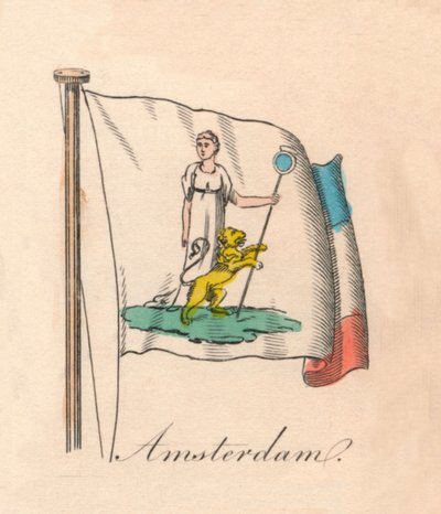 Amsterdam, 1838 door Unbekannt