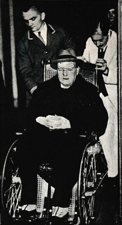 Een ongeluk van Mr. Churchill, november 1931, 1945 door Unbekannt