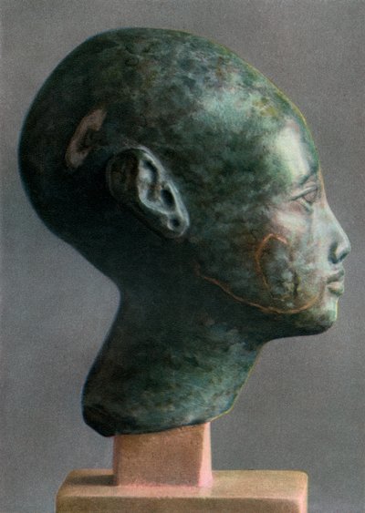 Een Oude Egyptische prinses, ca. 1370 v.Chr. 1936 door Unbekannt