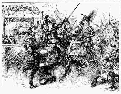 Een Engels toernooi, 1909 door Unbekannt