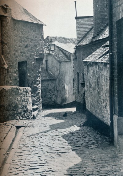 Een oud deel van St Ives, Cornwall, aangewezen als slopruimingsgebied, 1935 door Unbekannt