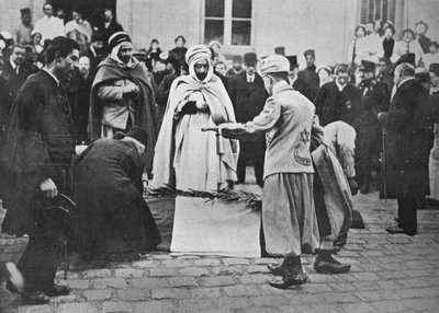 Een ongewoon gezicht in Parijs, 1914 door Unbekannt
